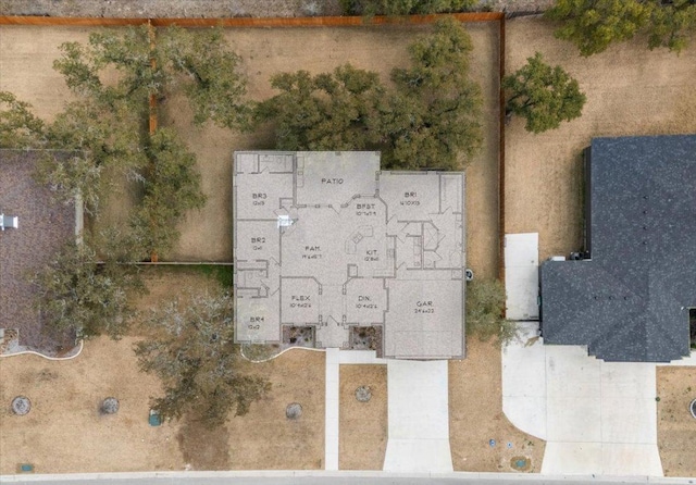 4121 Turning Leaf Dr, Nolanville, TX 76559 - bird's eye view