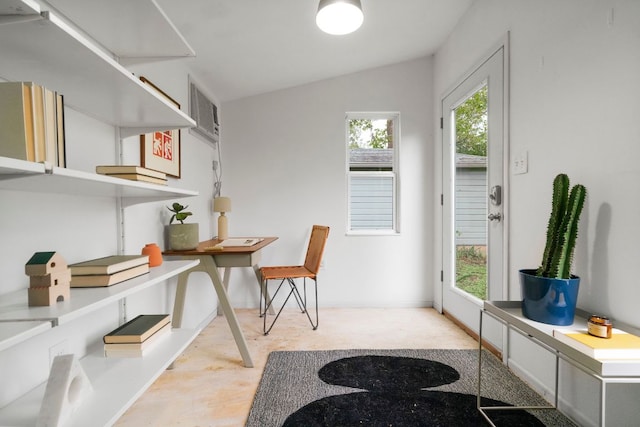 502 E 46th St, Austin, TX 78751 - dining area with vaulted ceiling and baseboards