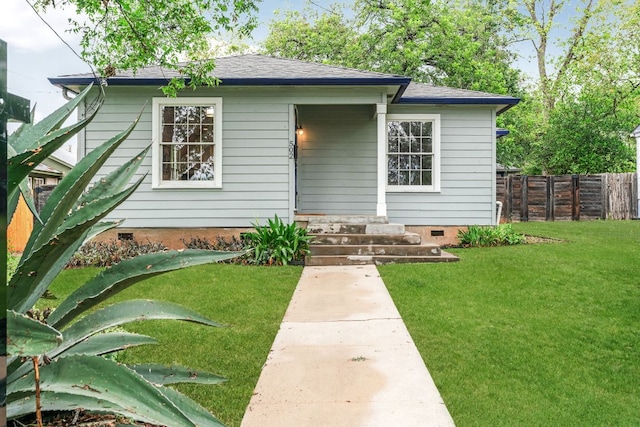 502 E 46th St, Austin, TX 78751 - bungalow featuring crawl space and roof with shingles