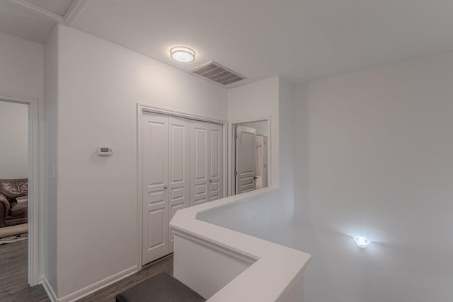 3300 Forest Creek Dr Unit 45, Round Rock, TX 78664 - corridor featuring dark wood finished floors