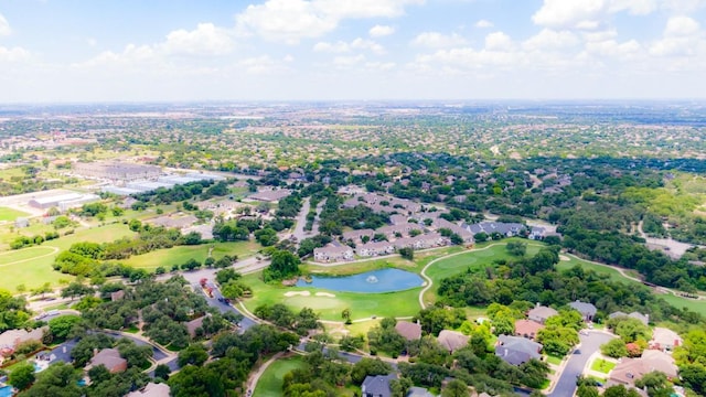 3300 Forest Creek Dr Unit 45, Round Rock, TX 78664 - aerial view of property's location with a nearby body of water and a local golf course
