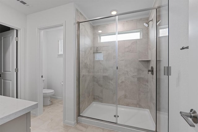 13506 Grand Central Dr, Pflugerville, TX 78660 - full bathroom with a stall shower and vanity