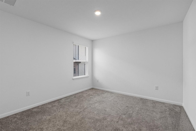 13506 Grand Central Dr, Pflugerville, TX 78660 - carpeted spare room featuring baseboards and recessed lighting