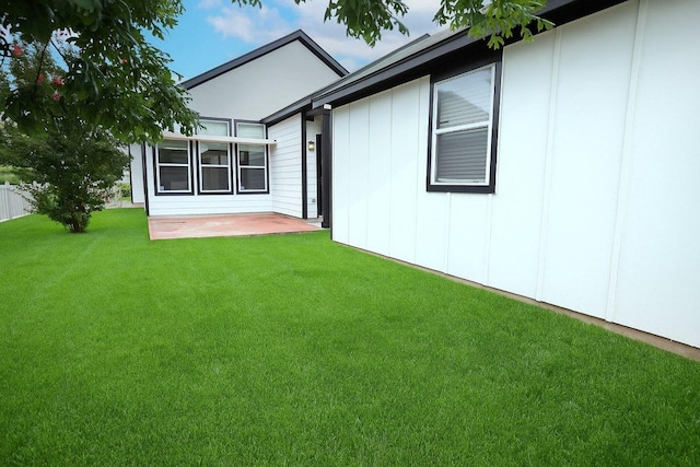 151 Campos, Kyle, TX 78640 - back of house with a yard and a patio area