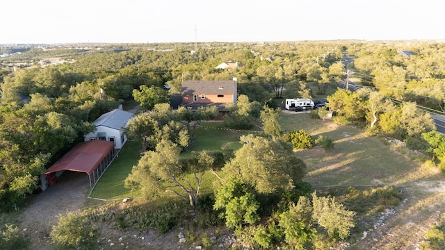 13100 N Ridge Cir, Leander, TX 78641 - view of property location featuring a heavily wooded area