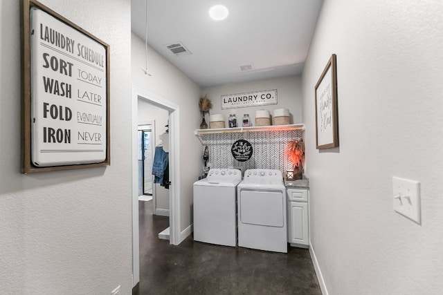 102 Moku Ct, Bastrop, TX 78602 - laundry area with cabinet space and independent washer and dryer