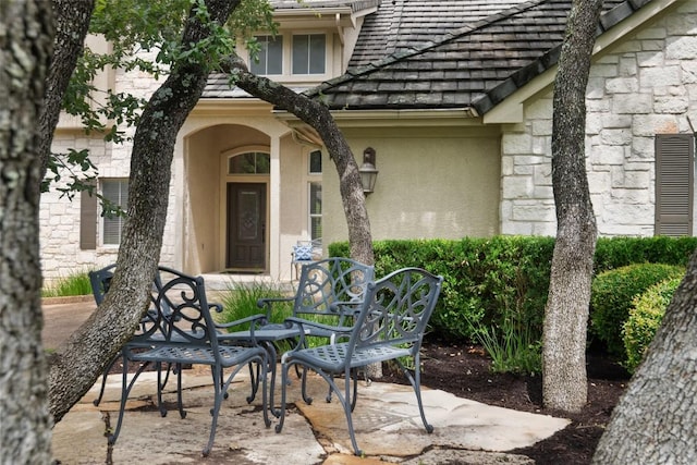 25 Falling Oaks Trl, The Hills, TX 78738 - view of patio