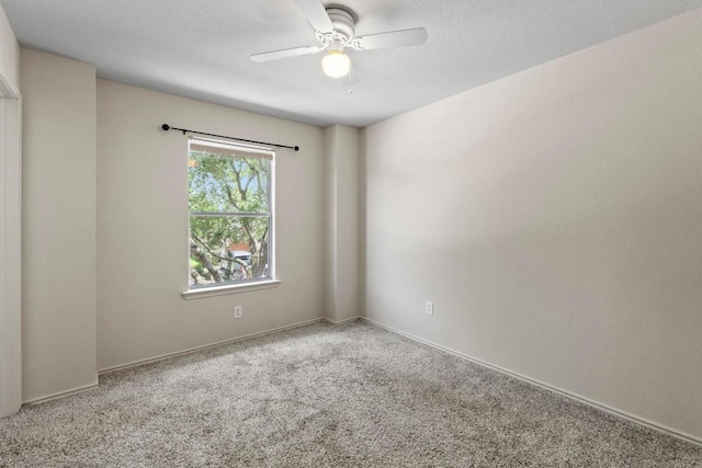 4608 Acers Ln, Austin, TX 78725 - unfurnished room with a ceiling fan and carpet flooring
