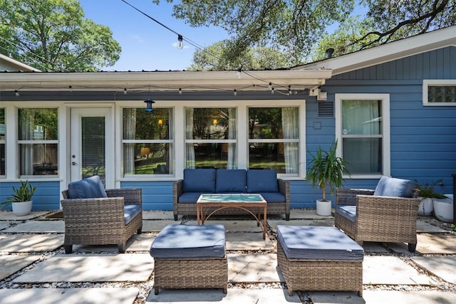 4604 Rue St, Austin, TX 78731 - view of patio / terrace featuring outdoor lounge area