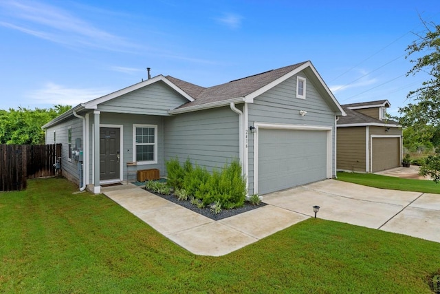 2416 Nightview Dr, Pflugerville, TX 78660 - ranch-style home featuring a garage, driveway, and a shingled roof