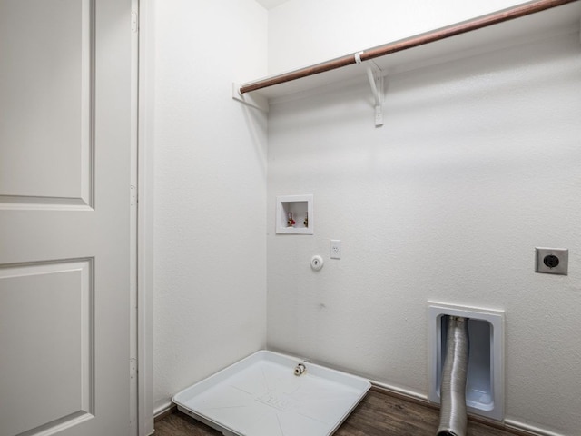 752 Circle Way Unit 35H, Jarrell, TX 76537 - washroom with gas dryer hookup, electric dryer hookup, and washer hookup