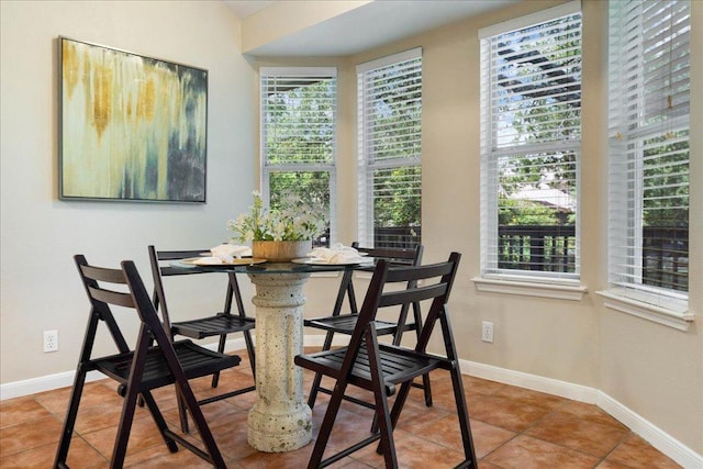 1601 Muledeer Run, Leander, TX 78641 - dining area with plenty of natural light and tile patterned floors