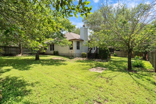 1601 Muledeer Run, Leander, TX 78641 - view of fenced backyard