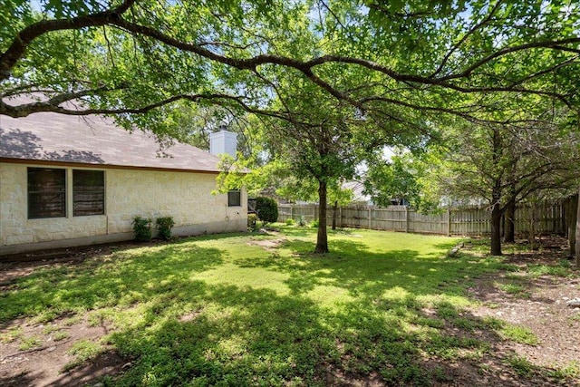 1601 Muledeer Run, Leander, TX 78641 - view of fenced backyard