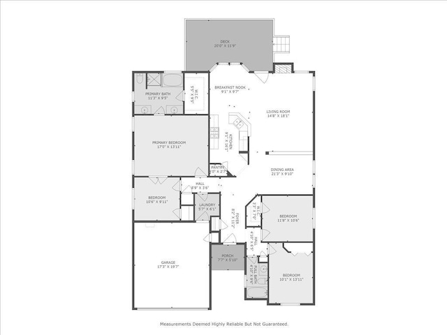 1601 Muledeer Run, Leander, TX 78641 - view of property floor plan