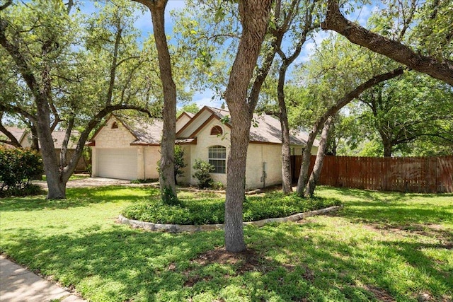 1601 Muledeer Run, Leander, TX 78641 - view of front facade featuring stucco siding and an attached garage