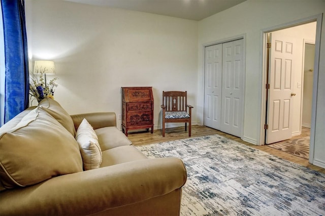 128 Moku Manu Dr, Bastrop, TX 78602 - living area featuring wood finished floors