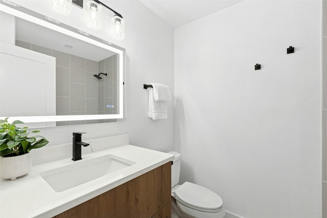 1806 Teton Dr, Austin, TX 78757 - bathroom with vanity and a shower
