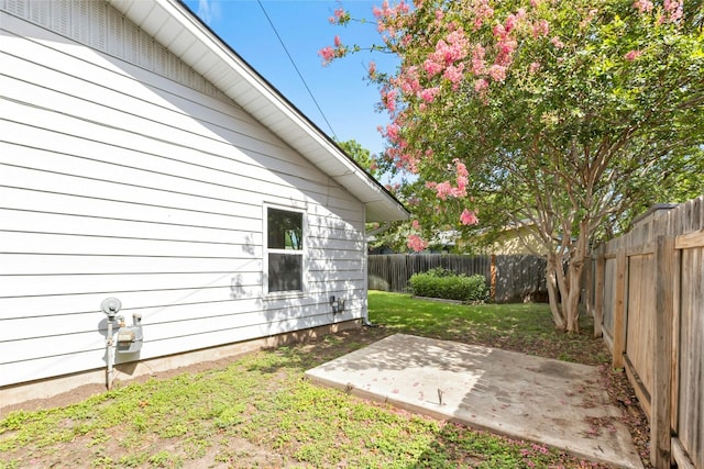 1806 Teton Dr, Austin, TX 78757 - fenced backyard featuring a patio