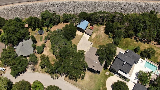 13109, 13111 Mansfield Dr Dr, Austin, TX 78732 - aerial view of property and surrounding area with a pool area