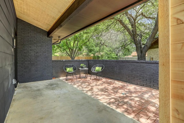 10206 Cripple Creek Cv, Austin, TX 78758 - fenced backyard featuring a patio area