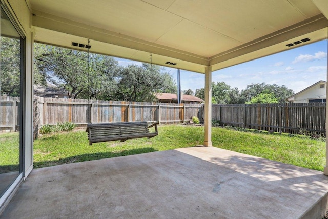 2807 Glenwood Trl, Cedar Park, TX 78613 - fenced backyard featuring a patio