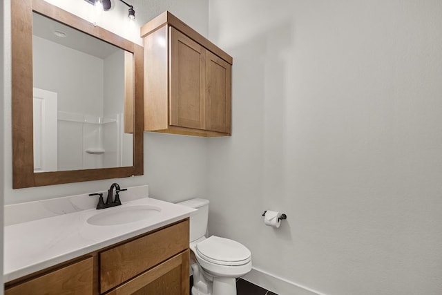 182 W Torrey St, New Braunfels, TX 78130 - bathroom with vanity and toilet