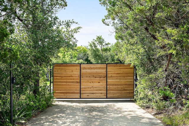 5204 Cueva Dr, Austin, TX 78738 - view of gate