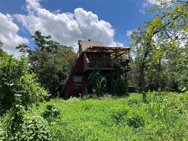 693 Saint Marys Rd, Rosanky, TX 78953 - back of property