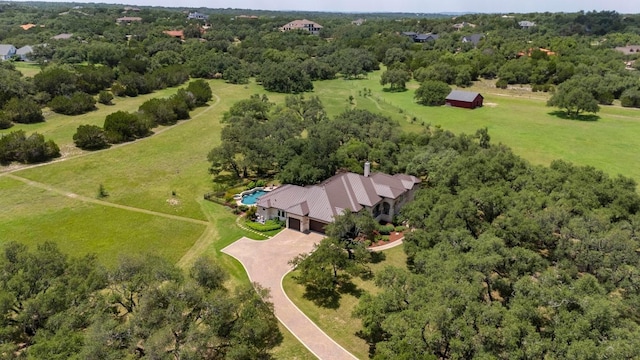 343 Covered Wagon Way, Driftwood, TX 78619 - aerial view of property and surrounding area