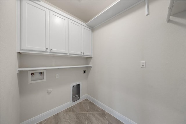 14 Acacia Way, Georgetown, TX 78633 - laundry area featuring hookup for a washing machine, cabinet space, hookup for an electric dryer, and hookup for a gas dryer