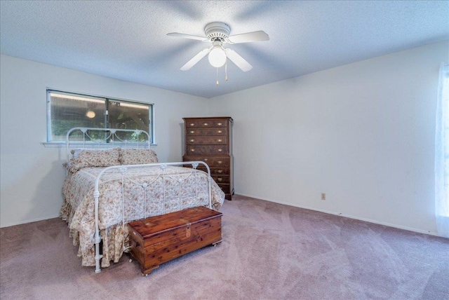 1321 Warrington Dr, Austin, TX 78753 - bedroom with carpet flooring and a ceiling fan