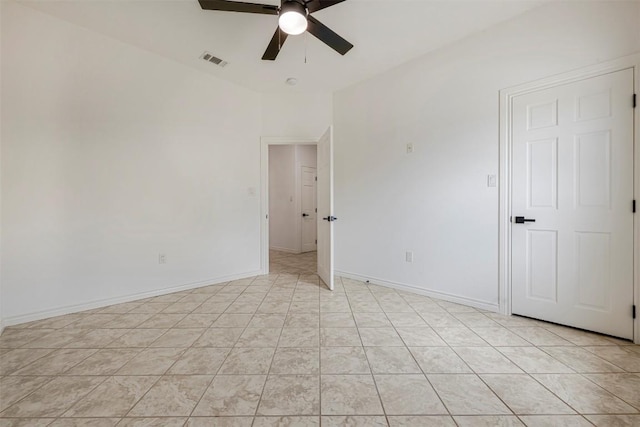 211 E Creek Dr, Dripping Springs, TX 78620 - unfurnished room featuring ceiling fan and light tile patterned floors