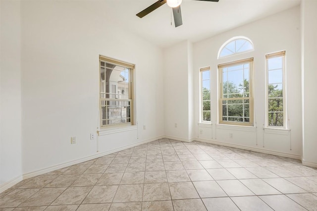 211 E Creek Dr, Dripping Springs, TX 78620 - empty room featuring a ceiling fan and baseboards