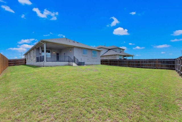 16817 Ponte Cv, Pflugerville, TX 78660 - back of property with a fenced backyard