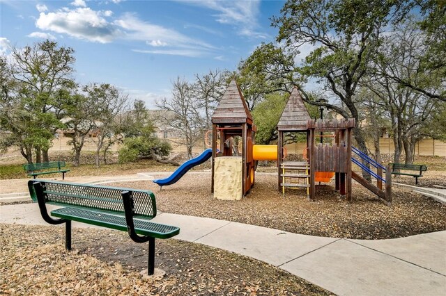 2232 Skippy Cv, Leander, TX 78641 - view of community jungle gym