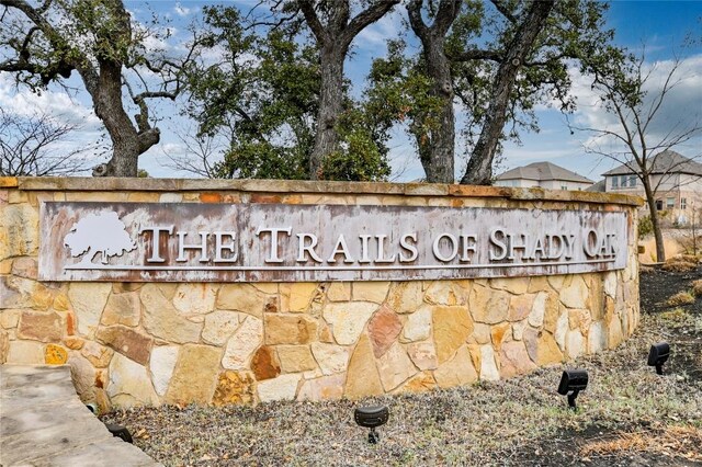 2232 Skippy Cv, Leander, TX 78641 - view of community sign