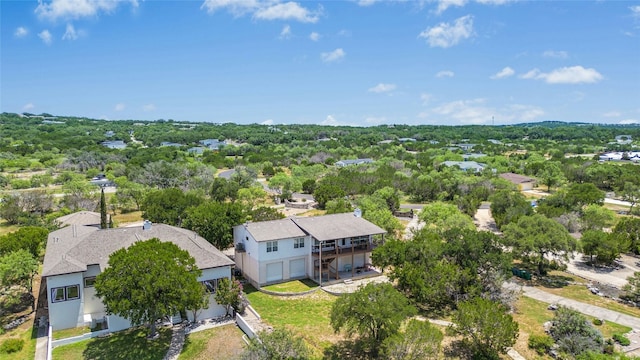 2806 Truman Cv, Lago Vista, TX 78645 - aerial perspective of suburban area