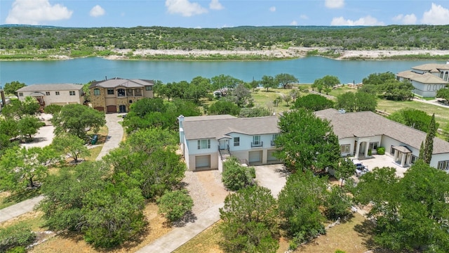 2806 Truman Cv, Lago Vista, TX 78645 - aerial view of residential area featuring a large body of water
