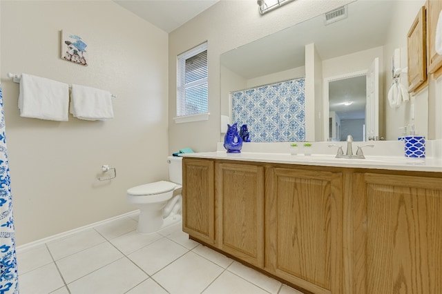 7008 Wandering Oak Rd, Austin, TX 78749 - bathroom featuring tile patterned floors and vanity