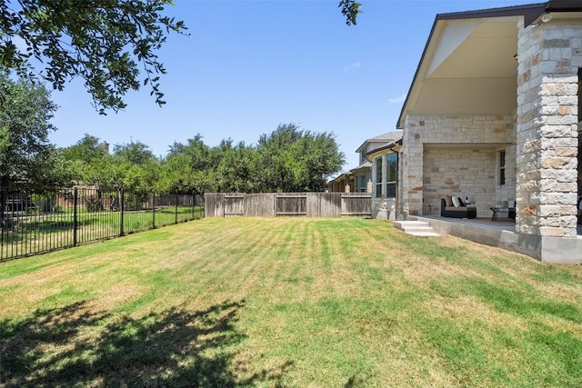 4108 Logan Ridge Dr, Cedar Park, TX 78613 - view of fenced backyard