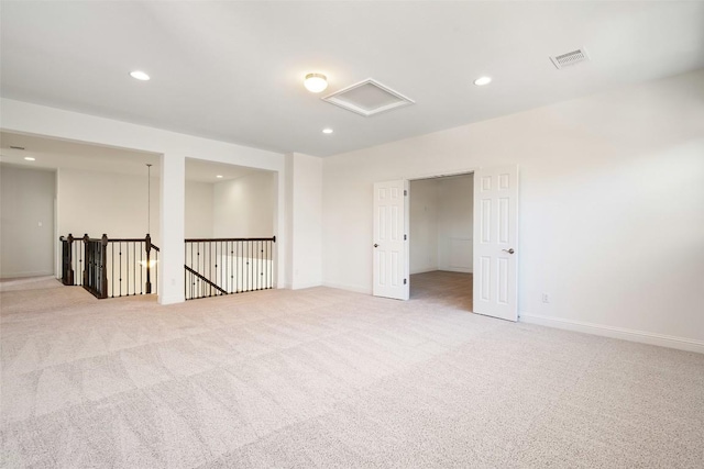 4108 Logan Ridge Dr, Cedar Park, TX 78613 - unfurnished room with light carpet and recessed lighting