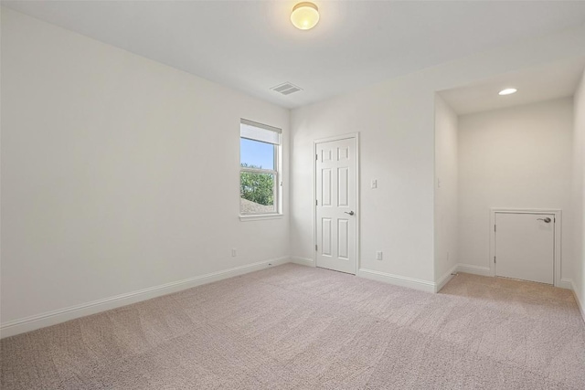 4108 Logan Ridge Dr, Cedar Park, TX 78613 - spare room featuring light carpet and recessed lighting