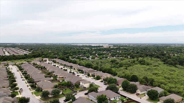 aerial view of residential area