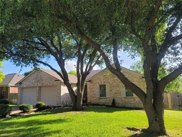1805 Timber Ridge Dr, Cedar Park, TX 78613 - ranch-style home featuring brick siding and an attached garage