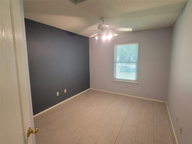 1805 Timber Ridge Dr, Cedar Park, TX 78613 - unfurnished room featuring ceiling fan and a textured ceiling