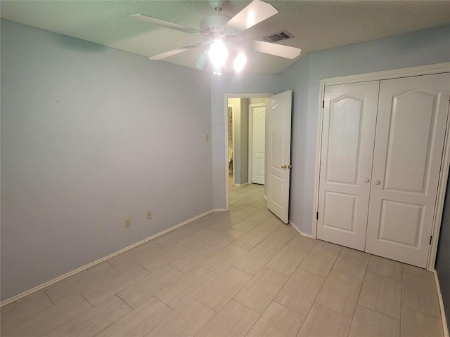 1805 Timber Ridge Dr, Cedar Park, TX 78613 - unfurnished bedroom featuring a ceiling fan and a closet
