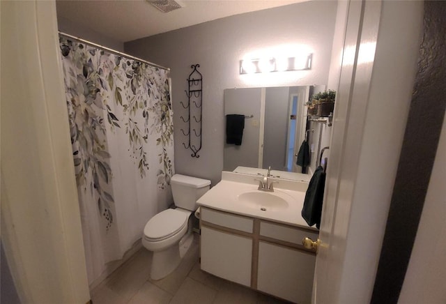 1805 Timber Ridge Dr, Cedar Park, TX 78613 - full bath featuring vanity, tile patterned floors, and curtained shower