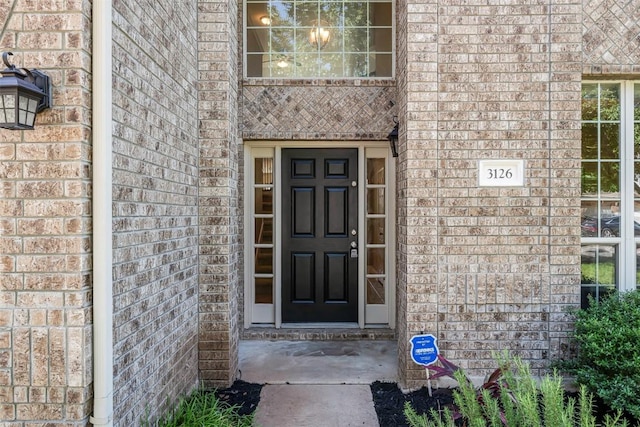 3126 Fiorellino Pl, Cedar Park, TX 78613 - view of exterior entry featuring brick siding