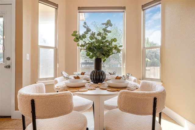 3126 Fiorellino Pl, Cedar Park, TX 78613 - dining area with healthy amount of natural light and tile patterned flooring